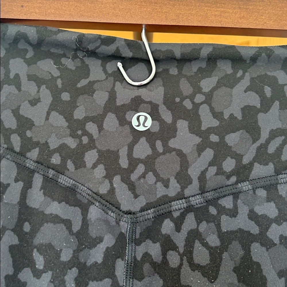 Lululemon Black Leopard Print Joggers - Picture 5 of 5